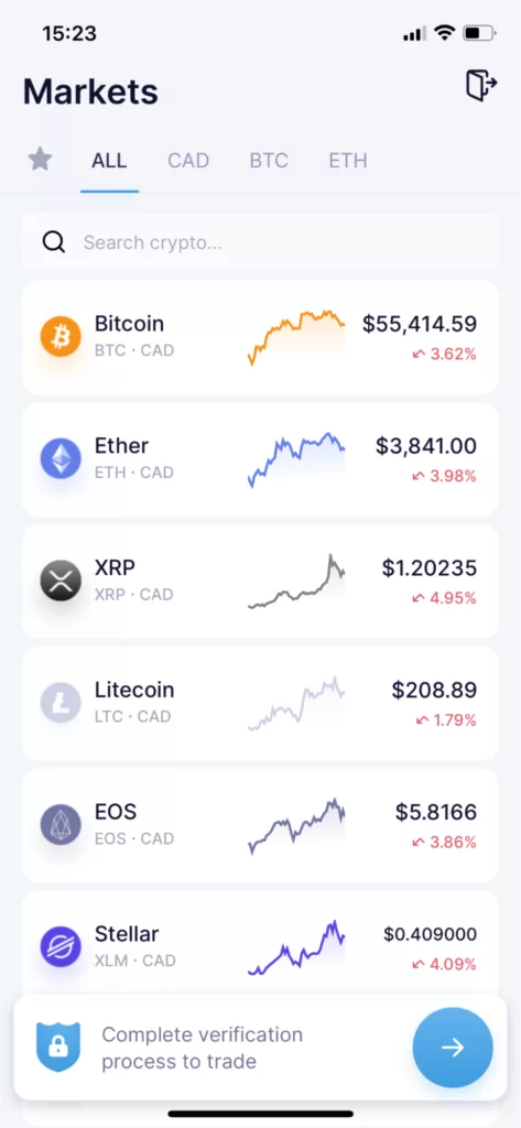 Ndax app vs. Bitbuy