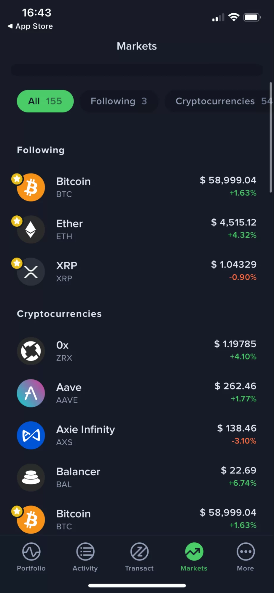 Reviewing Uphold crypto exchange app and asset types for trading