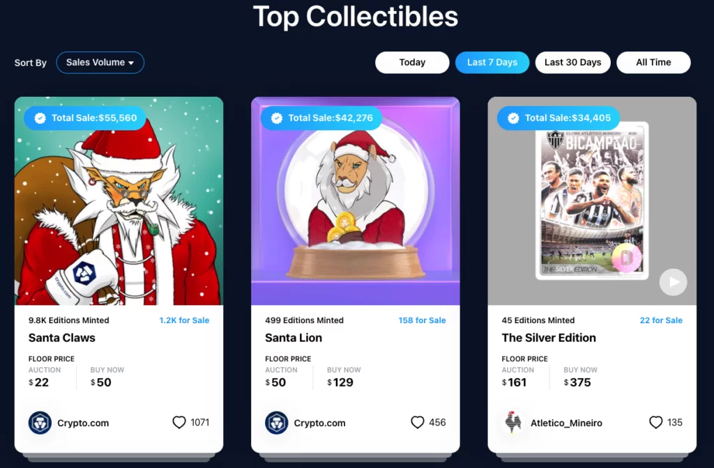 Crypto.com NFT marketplace