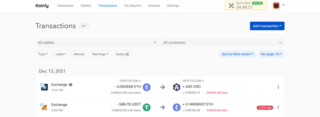 Reporting crypto loss on crypto taxes