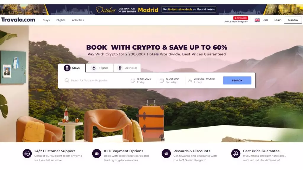 Travala service