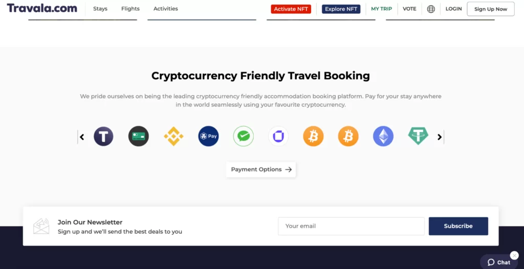Travala dashboard image #2