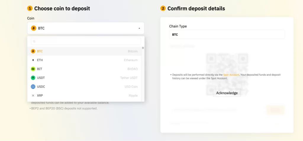 Depositing money to my Bybit's Canadian account