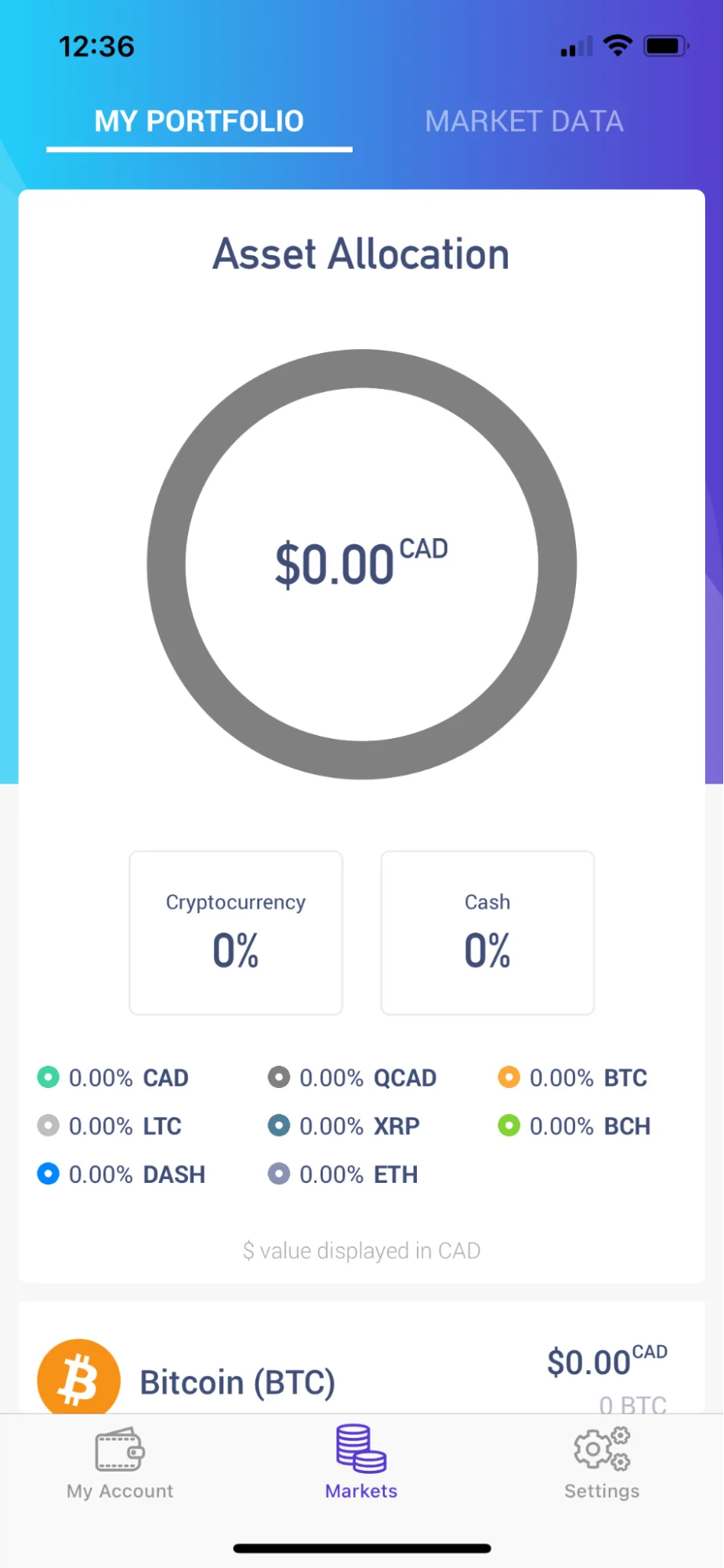 Bitvo mobile app