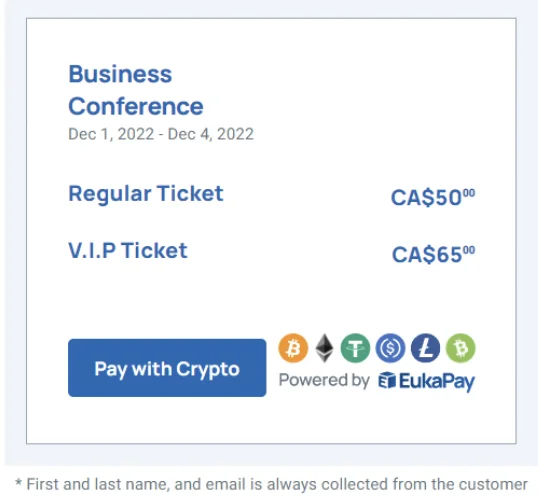 Paying with Eukapay system