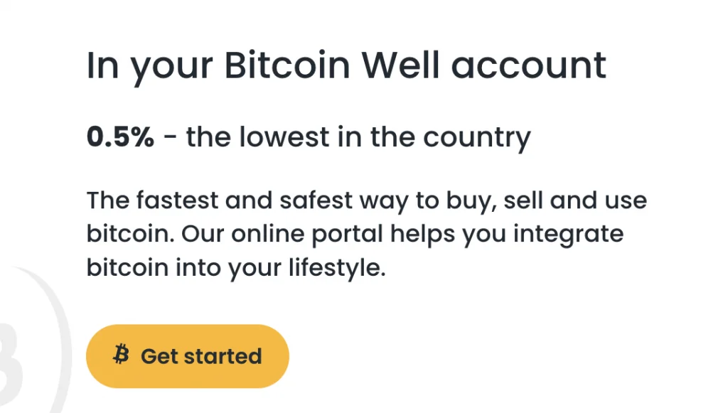 Final fee after we made a transaction with Bitcoin Well