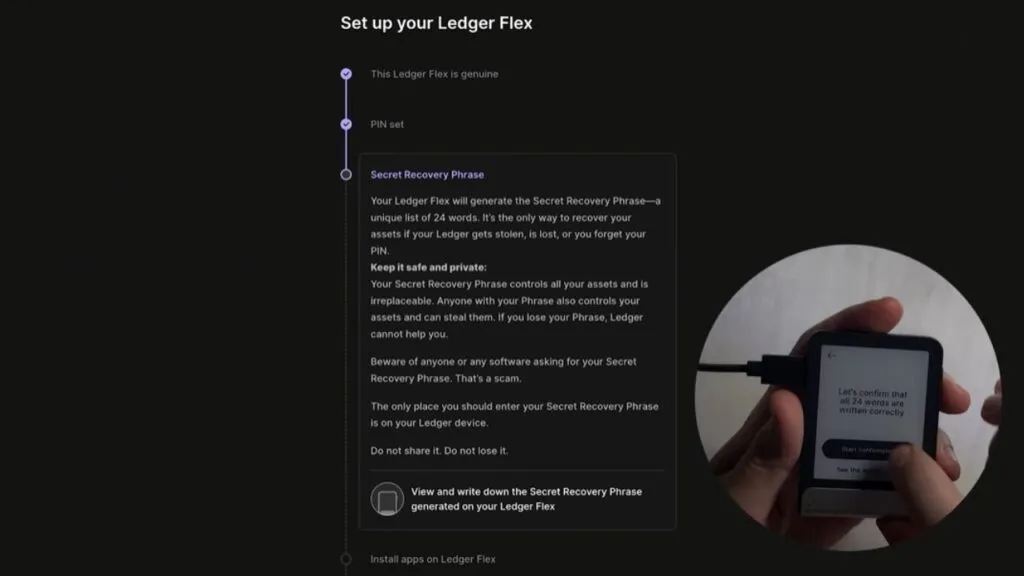 Is the Ledger Flex Safe?