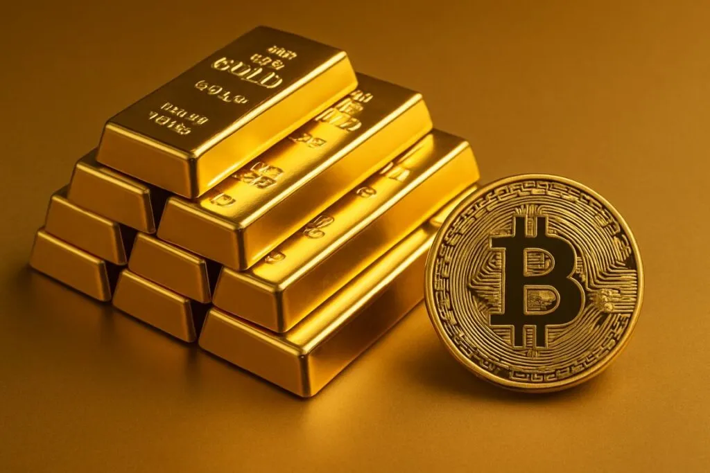 Canada gold and Bitcoin