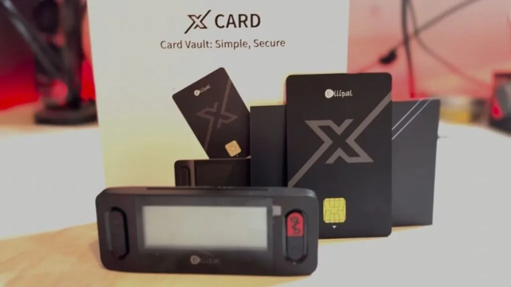 What's in the ELLIPAL X Card Box?